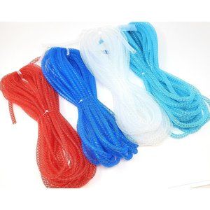 Patriotic Deco Mesh Tubing 15 yards (Blue, Red, White, Light Blue)